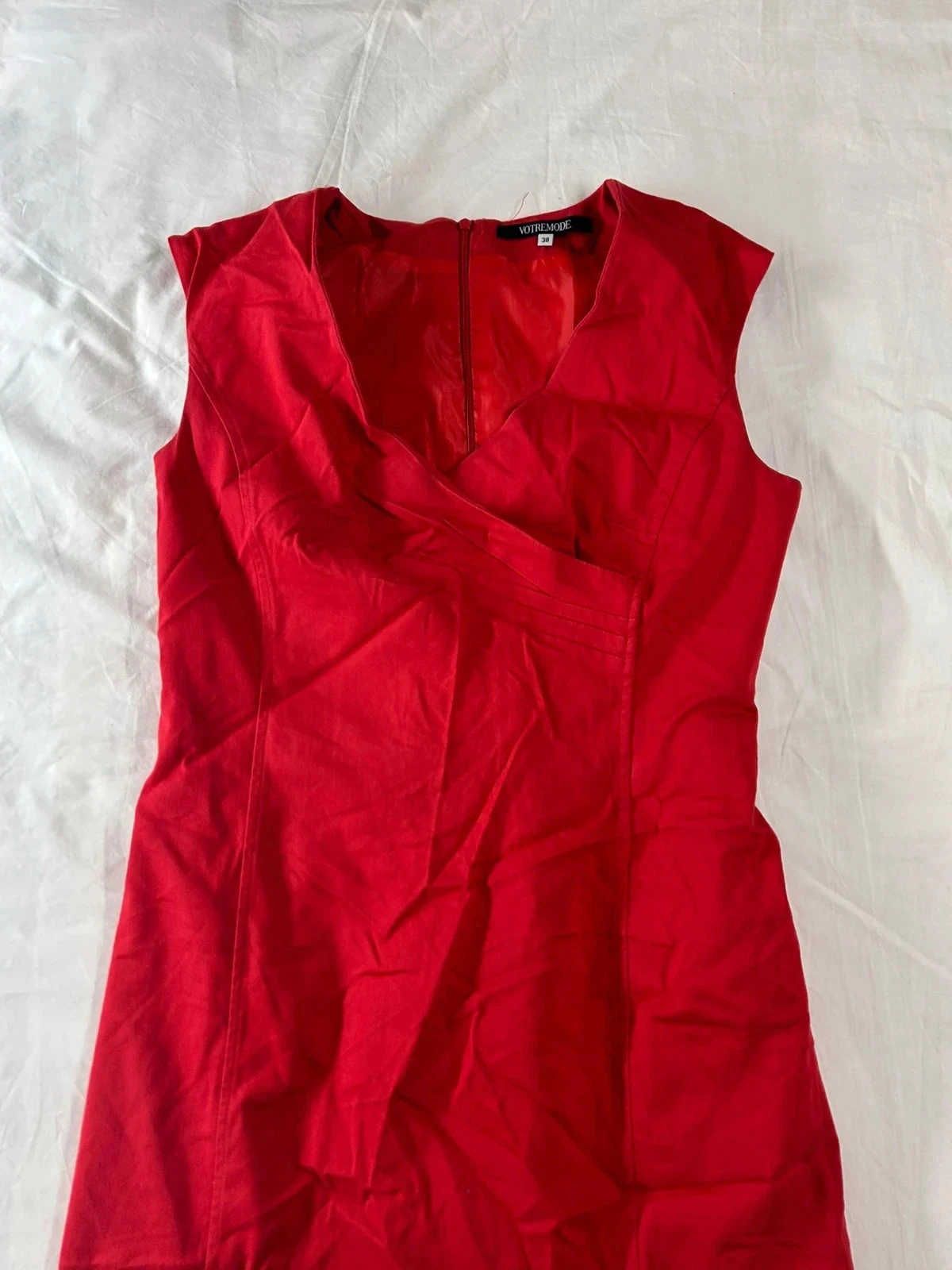 Vintage red dress your fashion. – photo 3